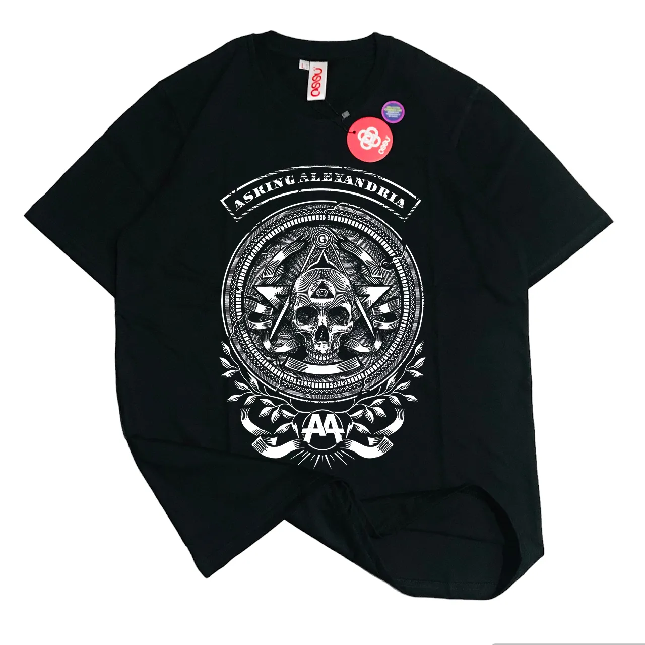 A A Freemason Skull Black