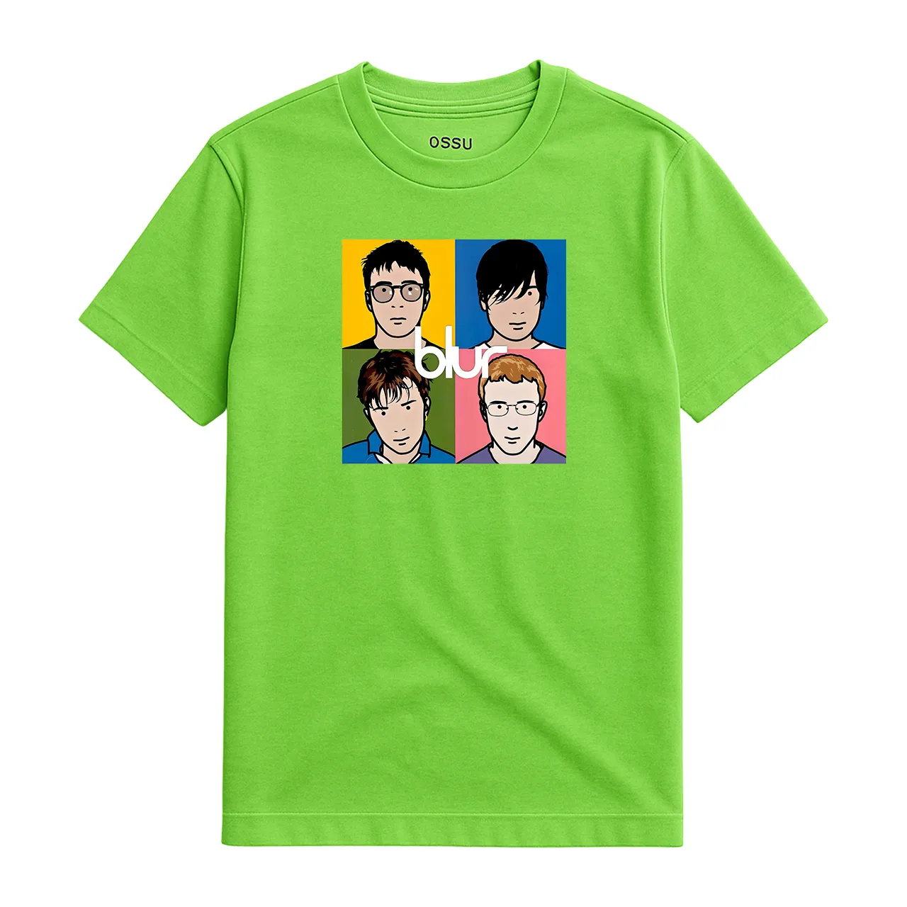 Blur Album Cover Green