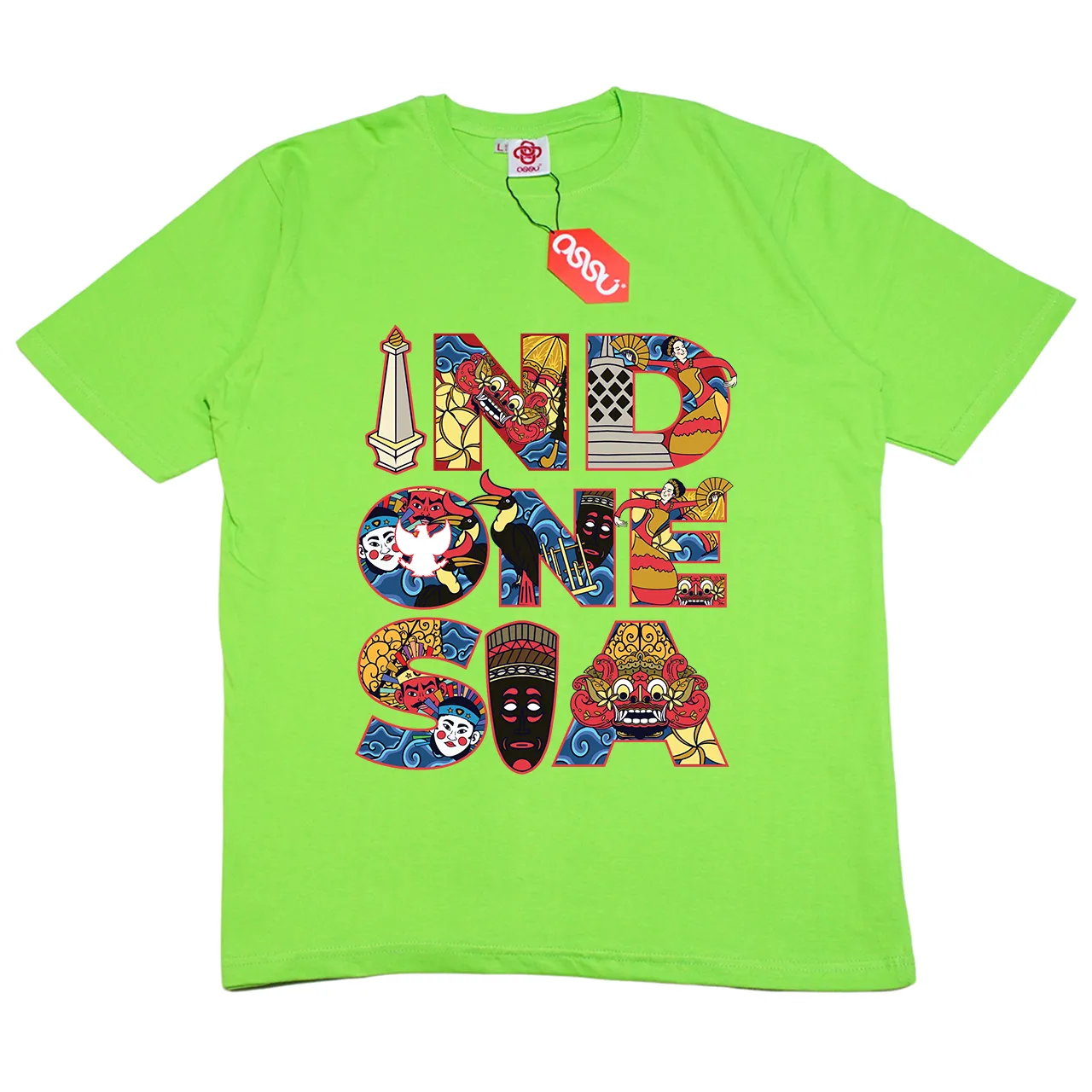 INDONESIA TYPEFACE GREEN