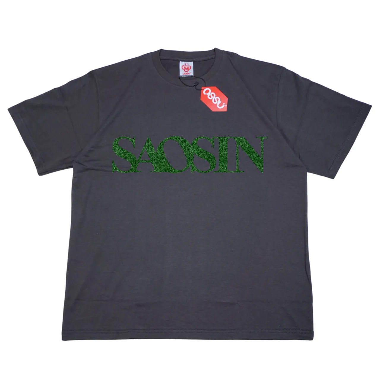 SAOSIN GRASS LOGO GREY
