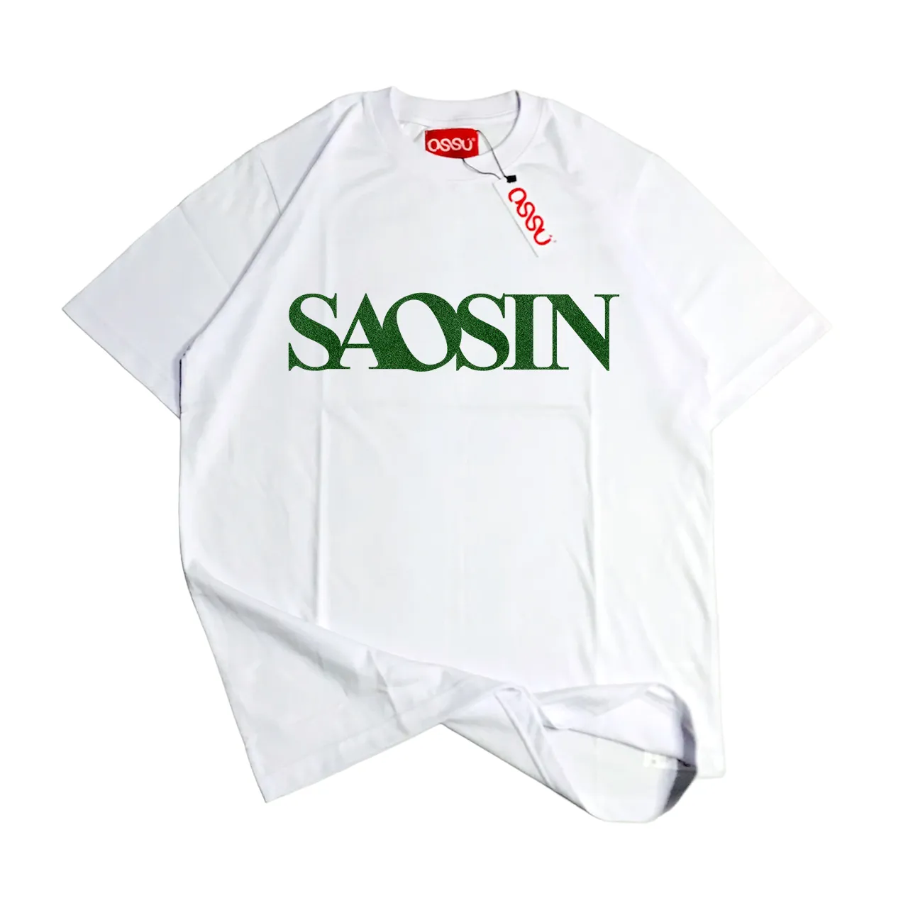 SAOSIN GRASS LOGO WHITE