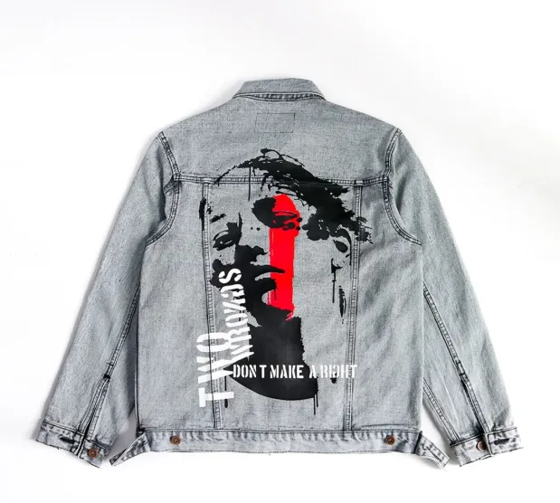 PAPAGO - JAKET JEANS - JAKET DENIM PRIA - TWO WRONGS